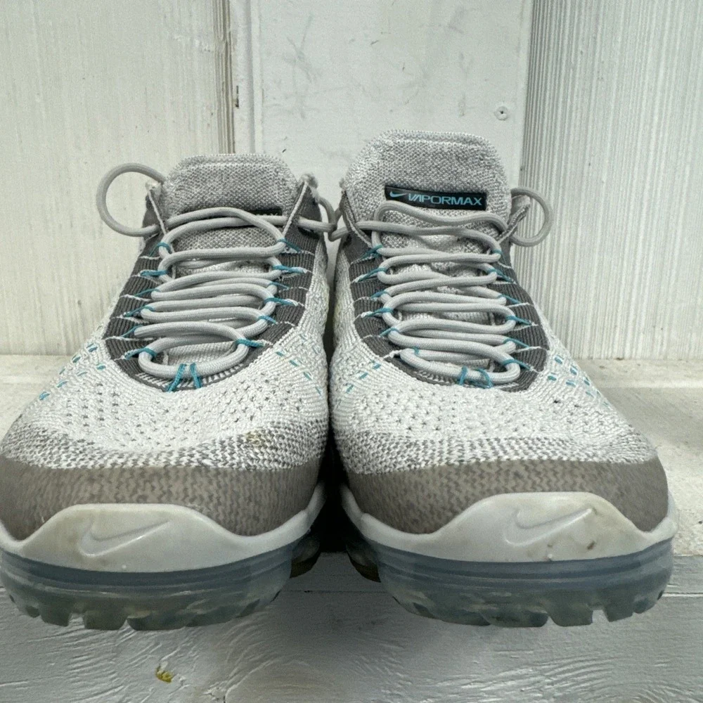 Nike Air VaporMax 2023 FK Flyknit Gray Men's Sneakers Shoes Size 12.5 DV1678-004